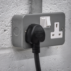 5m Adjustable (3.5kW) Type 2 to UK 3-Pin Plug Portable EV Charger EVAC2