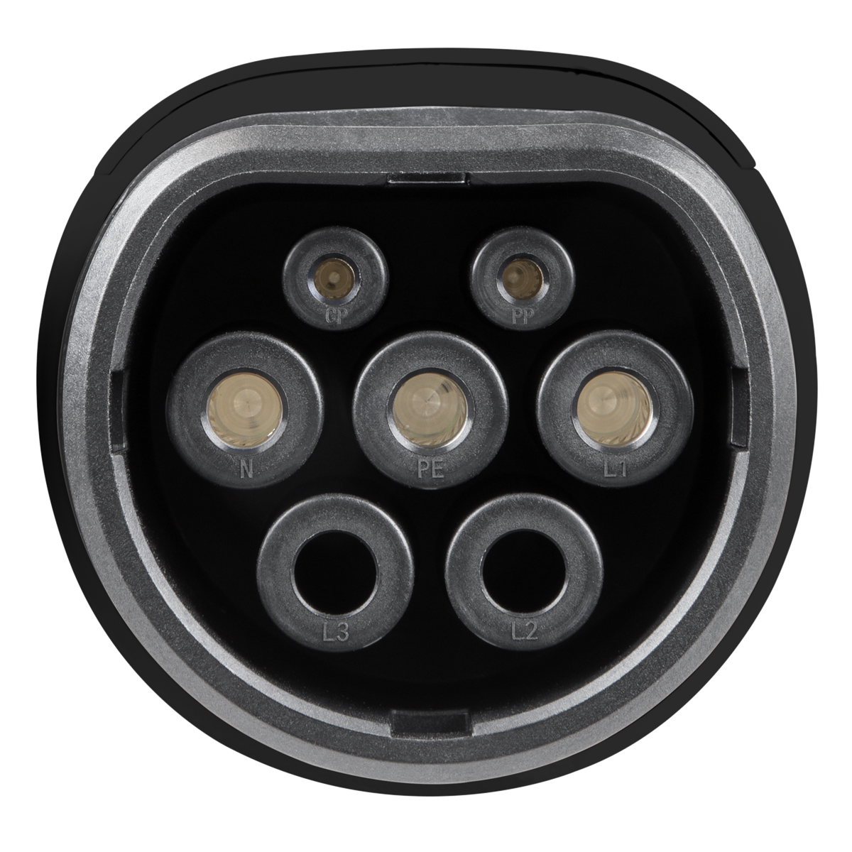 5m Adjustable (3.5kW) Type 2 to UK 3-Pin Plug Portable EV Charger EVAC2
