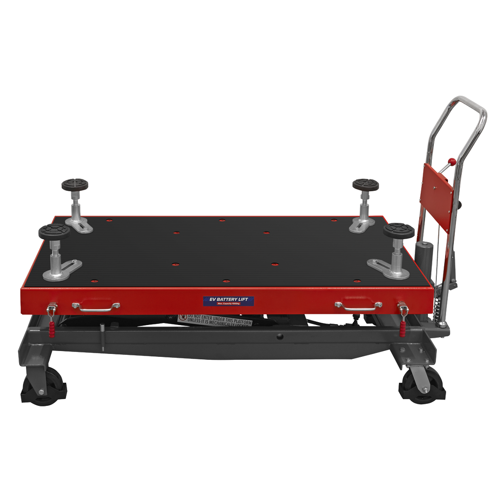 High Lift EV Battery Lift/Hydraulic Platform Truck 1000kg Capacity EVBT1000