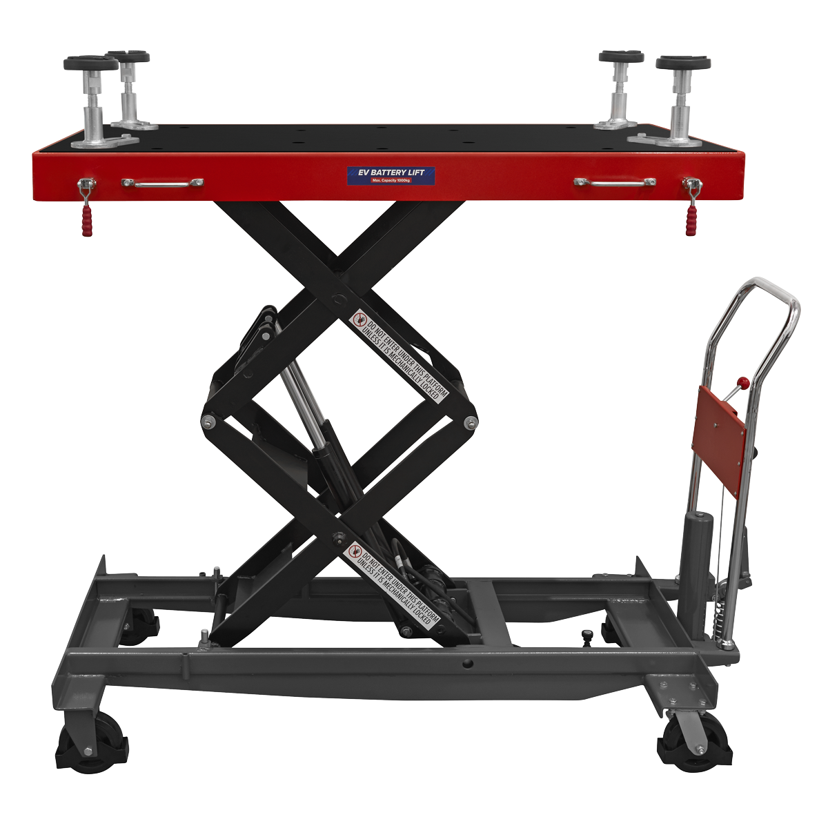 High Lift EV Battery Lift/Hydraulic Platform Truck 1000kg Capacity EVBT1000