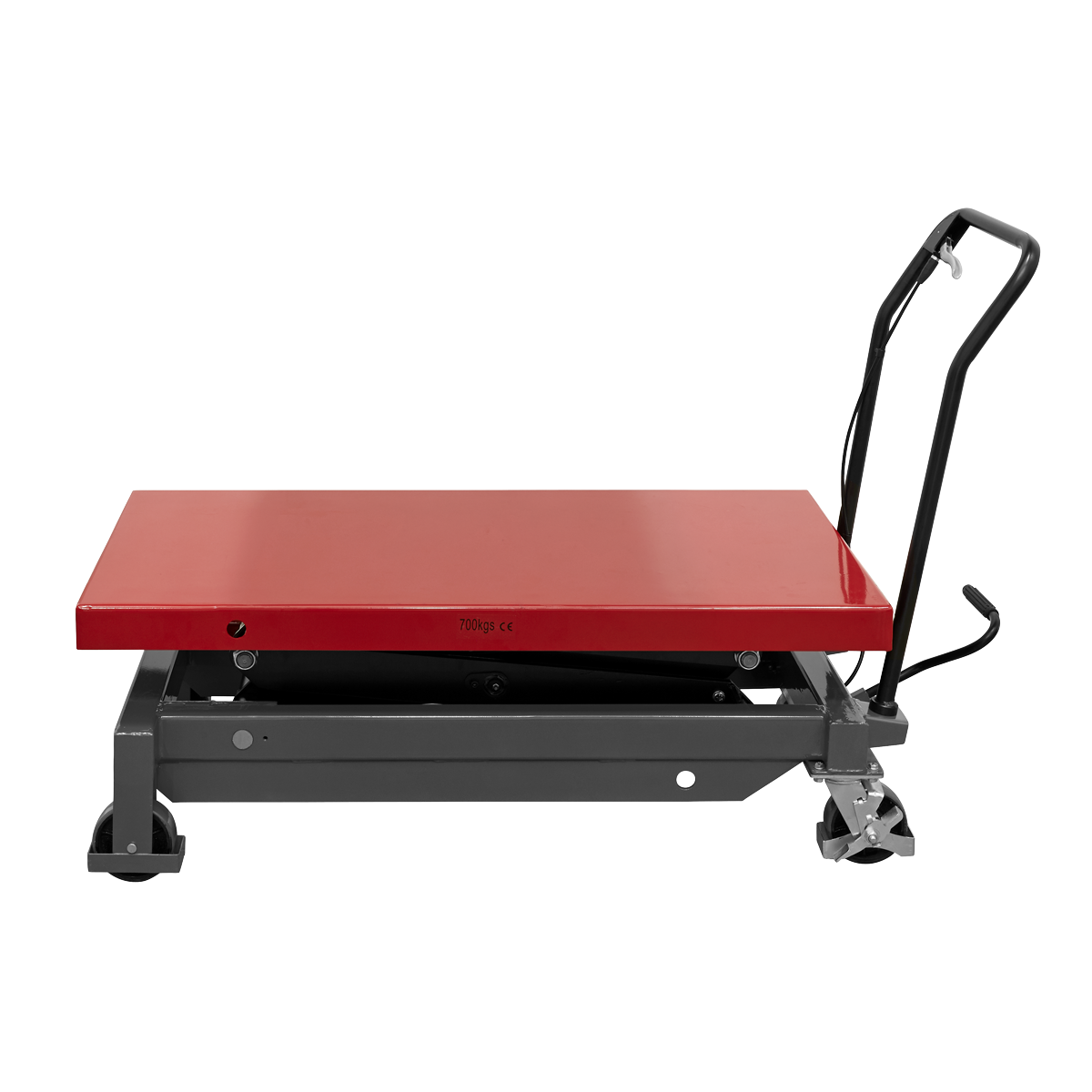 High Lift EV Battery Lift/Hydraulic Platform Truck 700kg Capacity EVBT700