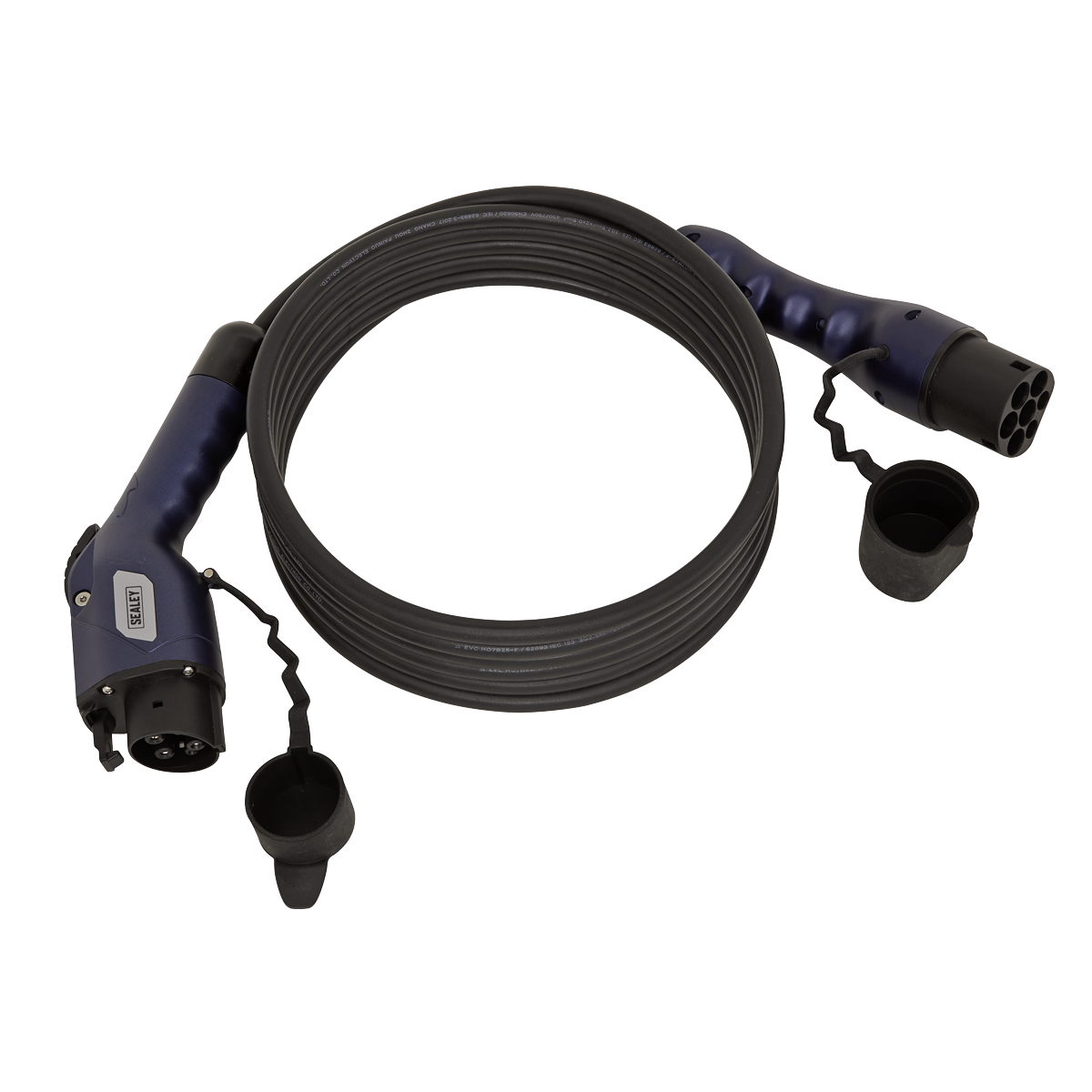 EV Charging Cable Type 1 to Type 2 16A (3.7KW) 5m EVCC1216