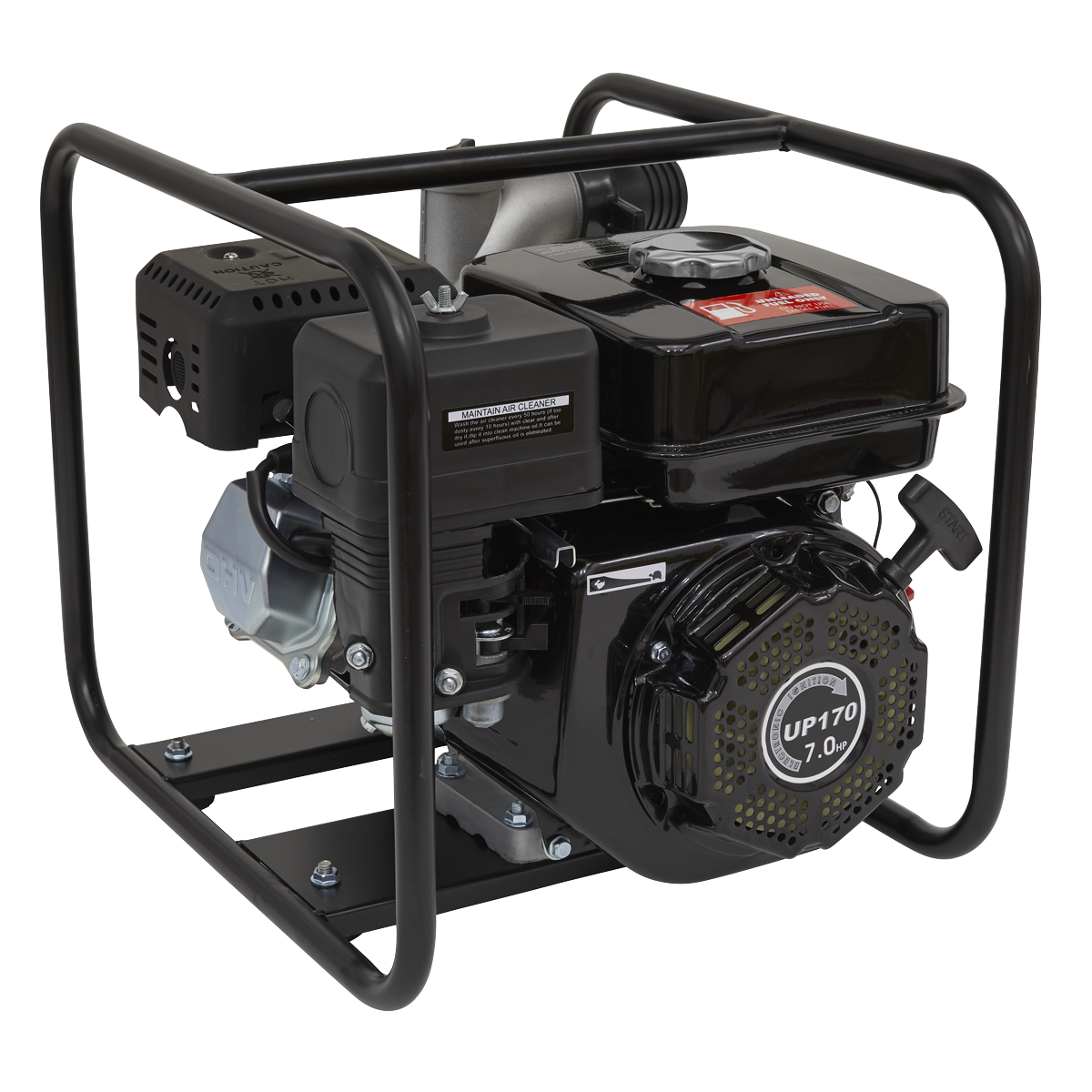 Petrol Powered Water Pump 50mm 7hp 4-Stroke Engine EWP050