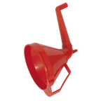 Fixed Offset Spout Funnel with Filter 160mm - Medium F16