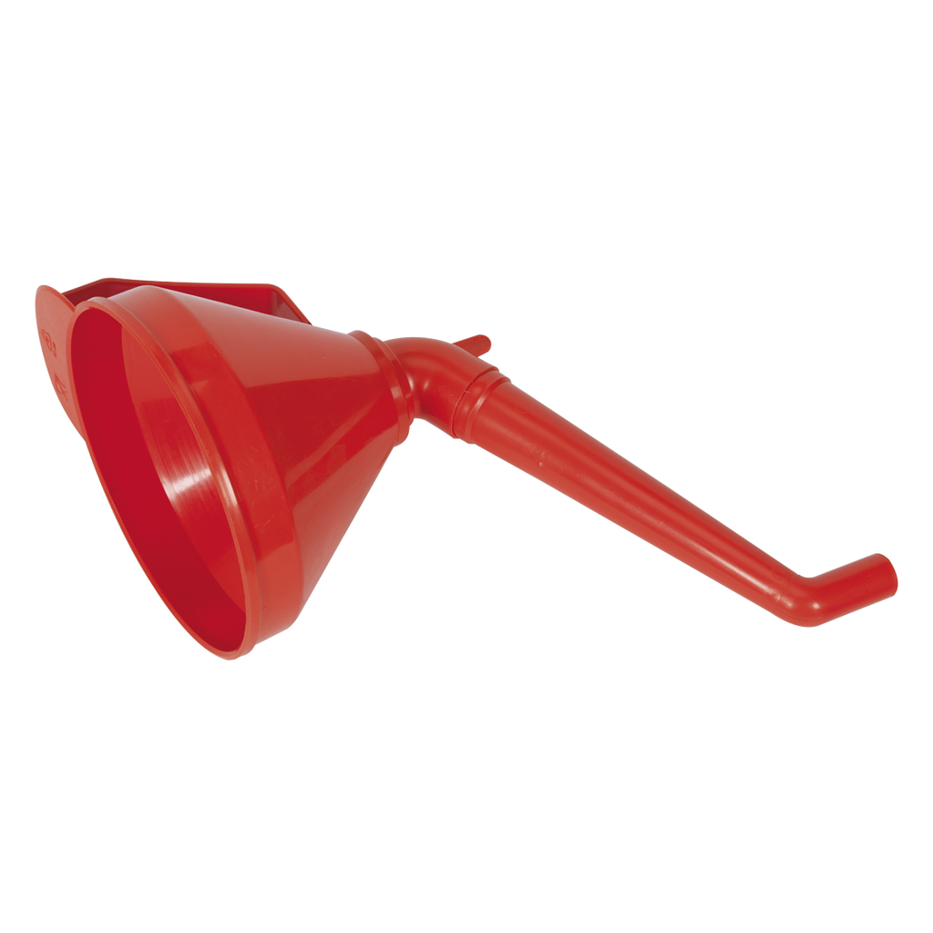 Fixed Offset Spout Funnel with Filter 160mm - Medium F16
