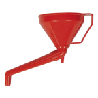 Fixed Offset Spout Funnel with Filter 160mm - Medium F16