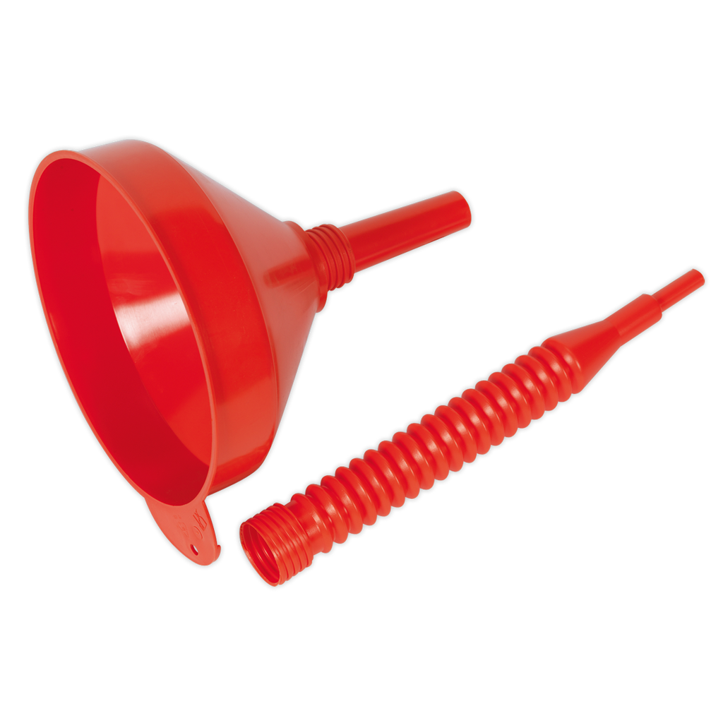 Flexible Spout Funnel with Filter 200mm - Medium F2F