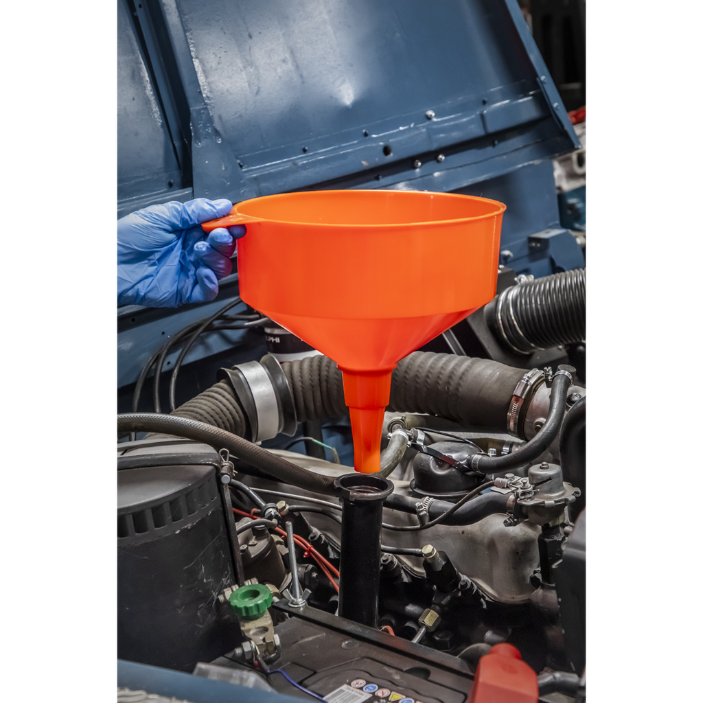 Fixed Spout Funnel with Filter 250mm - Large F3