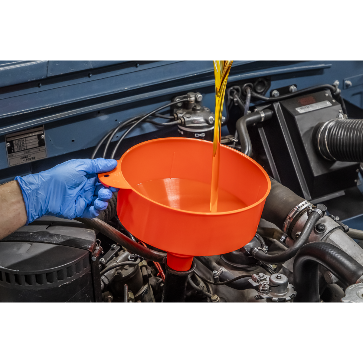 Fixed Spout Funnel with Filter 250mm - Large F3