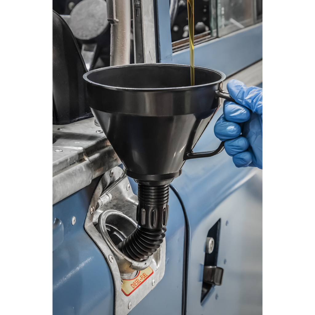 Flexible Spout Funnel with Filter 160mm F6