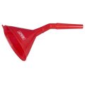 Angled Spout Oval Funnel with Filter 200mm - Medium F7