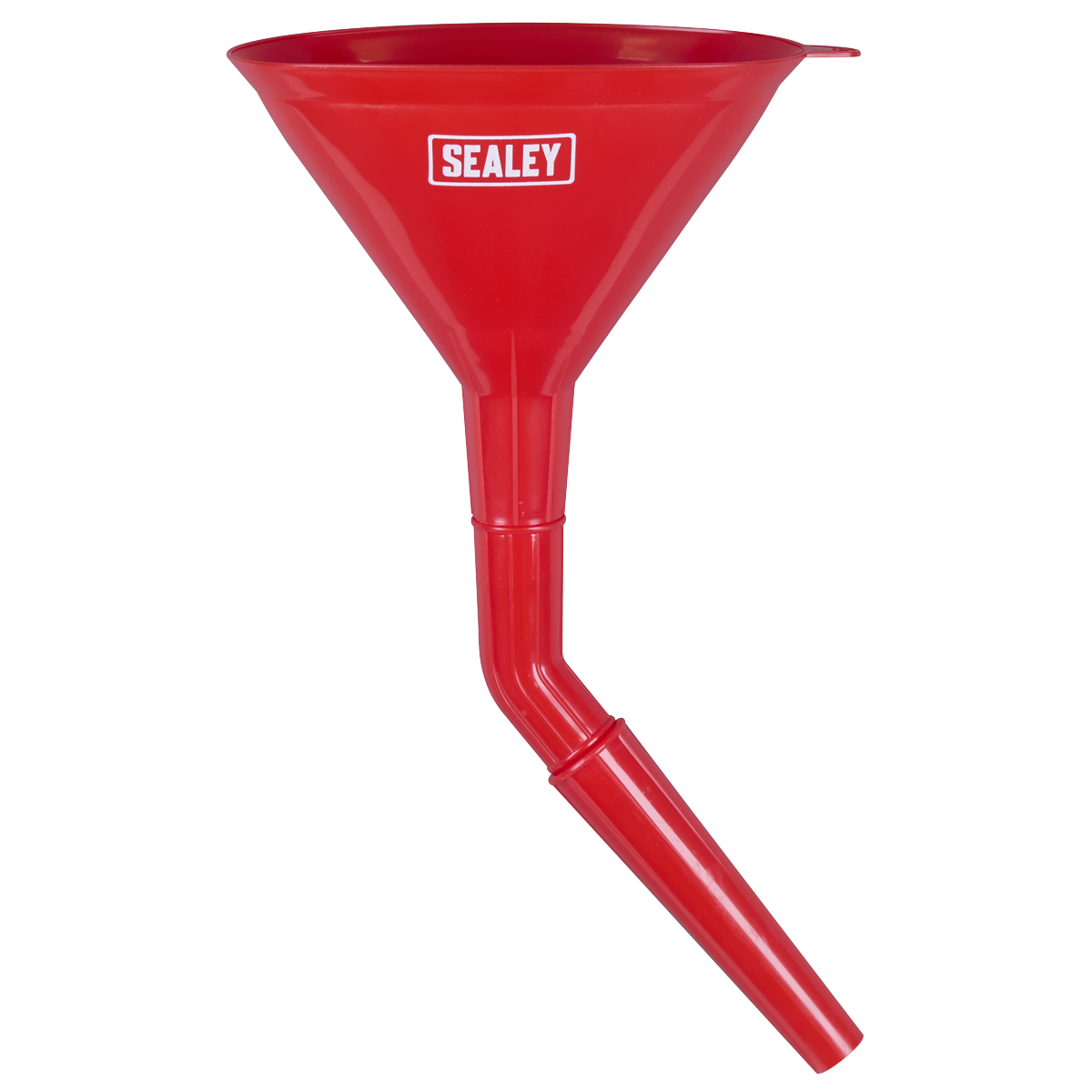 Angled Spout Oval Funnel with Filter 200mm - Medium F7
