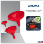Fixed Spout Funnel Set 3pc F98
