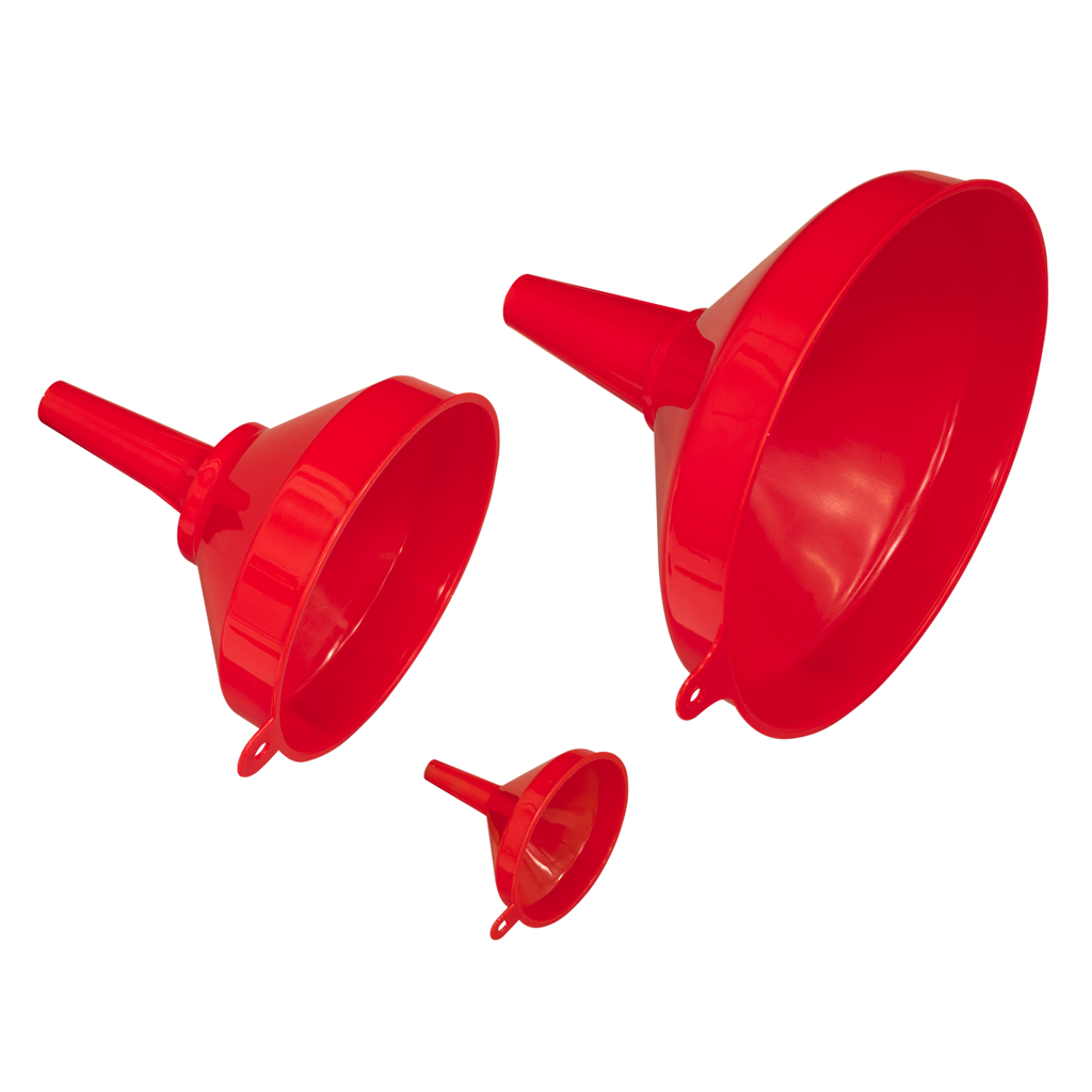 Fixed Spout Funnel Set 3pc F98