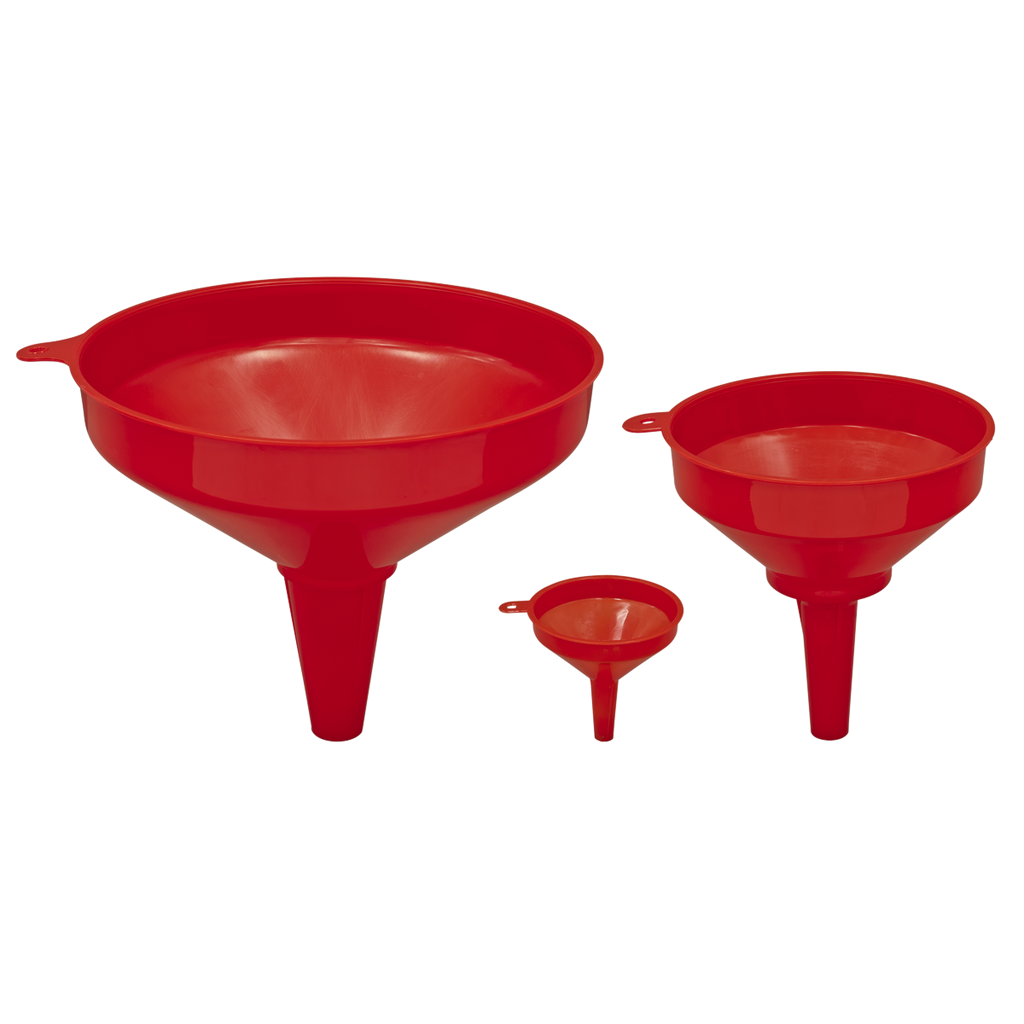Fixed Spout Funnel Set 3pc F98