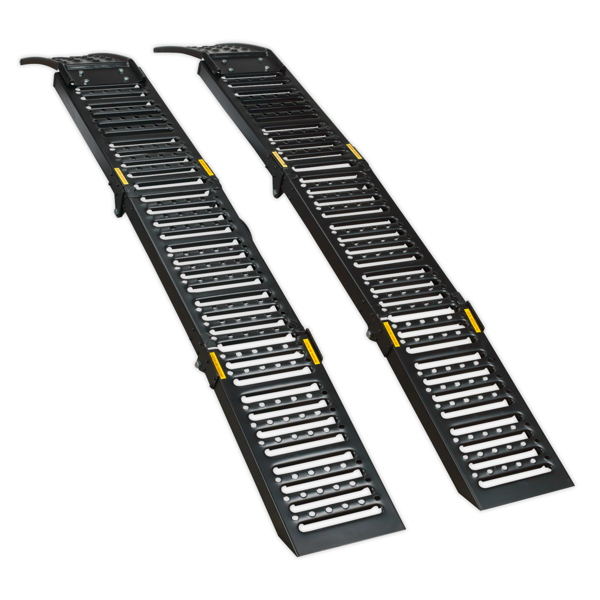 Steel Folding Loading Ramps 500kg Capacity - Pair FCR500