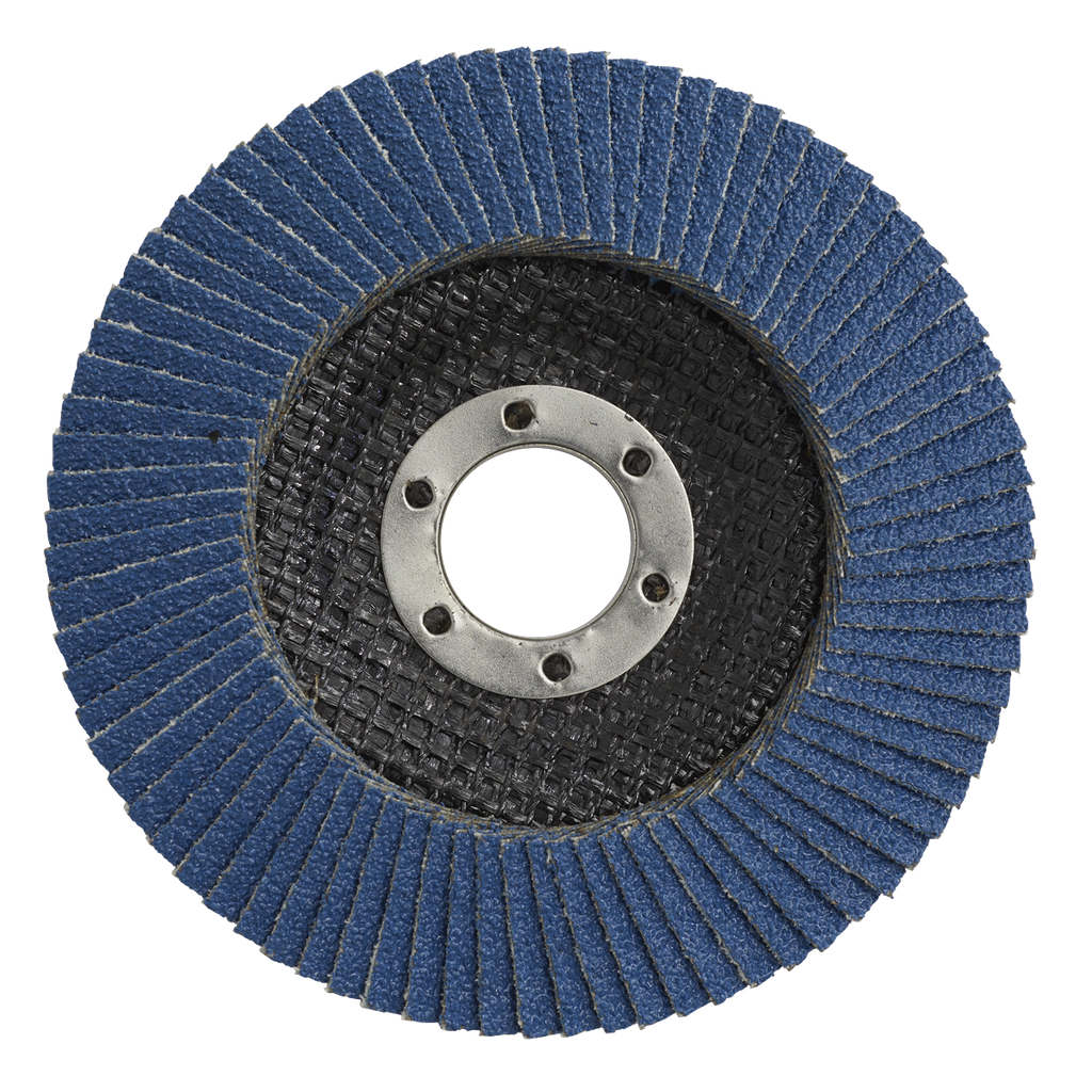 100mm Zirconium Flap Disc 120Grit 16mm Bore FD100120