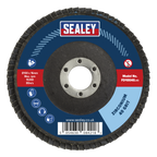 100mm Zirconium Flap Disc 40Grit 16mm Bore FD10040