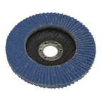 100mm Zirconium Flap Disc 60Grit 16mm Bore FD10060