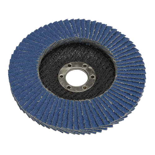 100mm Zirconium Flap Disc 60Grit 16mm Bore FD10060