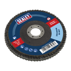 100mm Zirconium Flap Disc 80Grit 16mm Bore FD10080