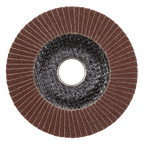 115mm Aluminium Oxide Flap Discs 40Grit 22mm Bore - Pack of 10 FD11540E10