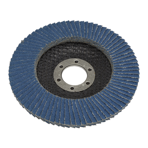 115mm Zirconium Flap Disc 40Grit 22mm Bore FD11540