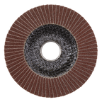 115mm Aluminium Oxide Flap Disc 60Grit 22mm Bore FD11560E