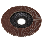 115mm Aluminium Oxide Flap Disc 60Grit 22mm Bore FD11560E