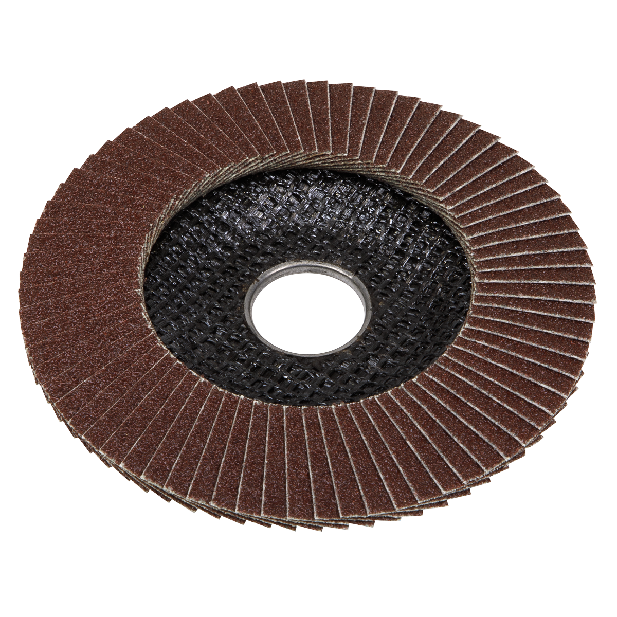 115mm Aluminium Oxide Flap Disc 60Grit 22mm Bore FD11560E