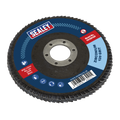 125mm Zirconium Flap Disc 120Grit 22mm Bore FD125120