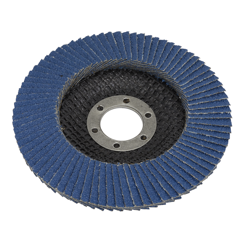 125mm Zirconium Flap Disc 120Grit 22mm Bore FD125120