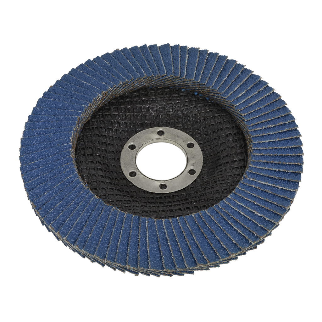 125mm Zirconium Flap Disc 40Grit 22mm Bore FD12540