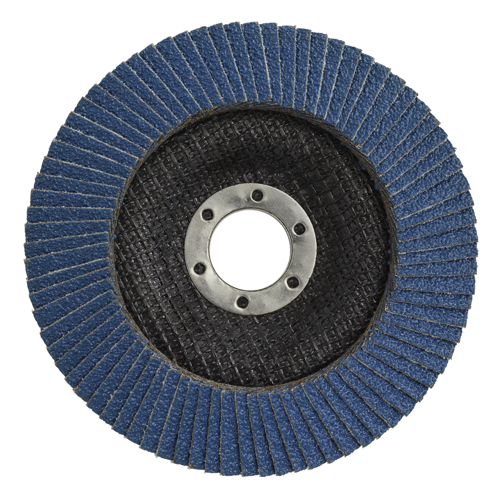 125mm Zirconium Flap Disc 40Grit 22mm Bore FD12540