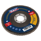 125mm Aluminium Oxide Flap Disc 80Grit 22mm Bore FD12580E