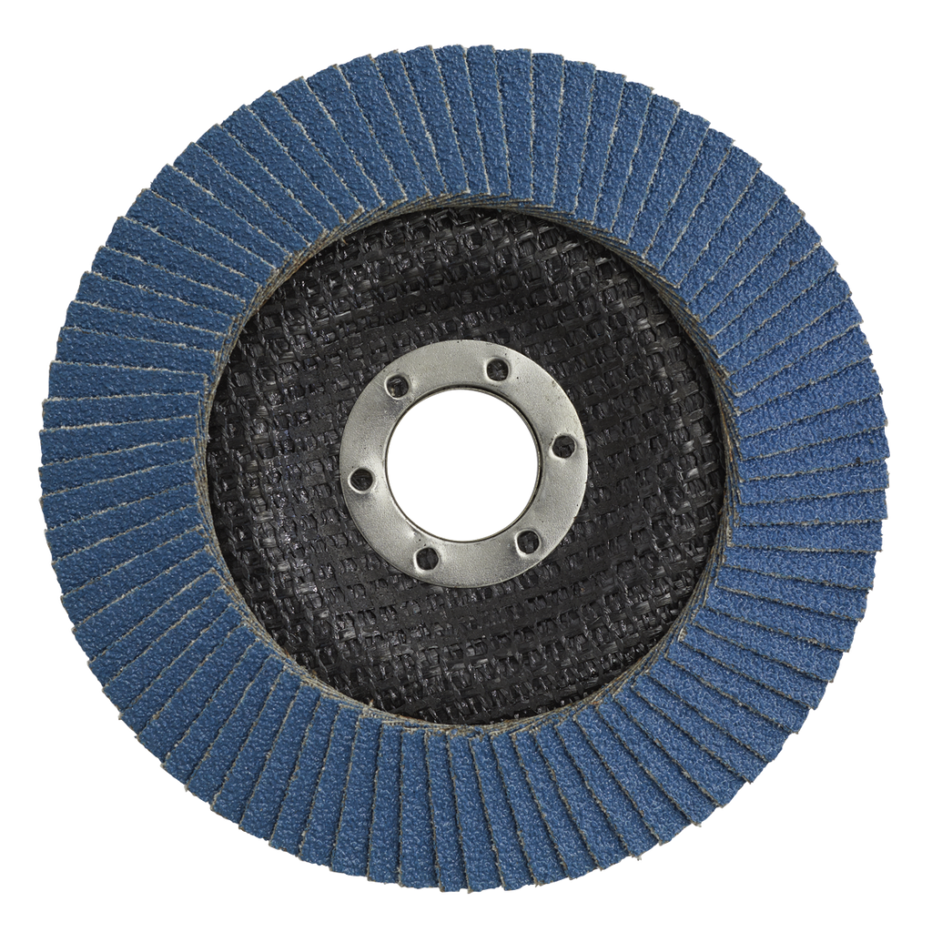 125mm Zirconium Flap Disc 80Grit 22mm Bore FD12580