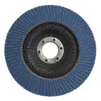 125mm Zirconium Flap Disc 80Grit 22mm Bore FD12580