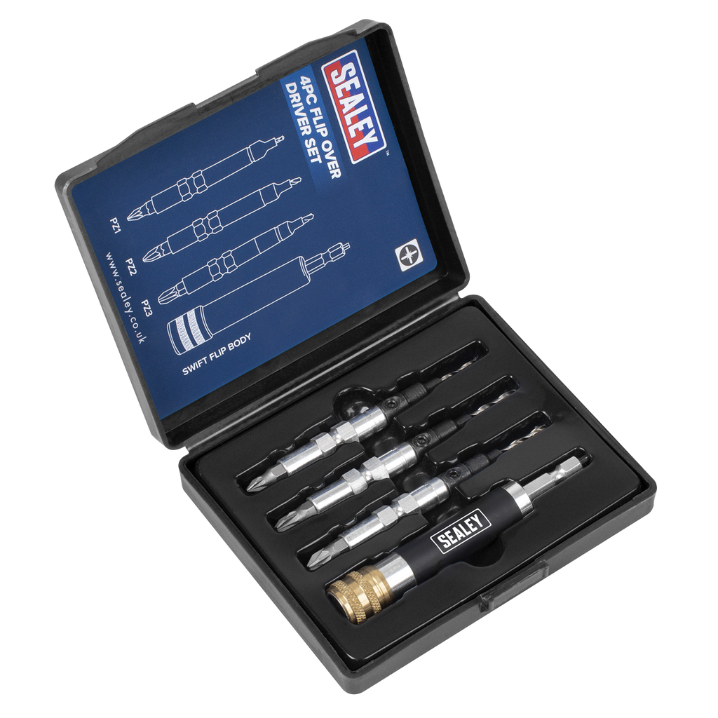 Flip-Over Drill/Driver Set 4pc FDS4
