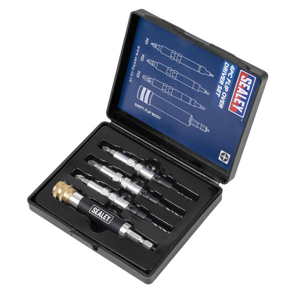 Flip-Over Drill/Driver Set 4pc FDS4
