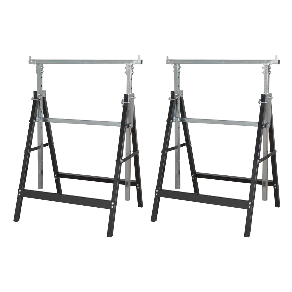 Fold Down Telescopic Trestle 200kg Capacity - Pair FDT32