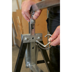 Fold Down Telescopic Trestle 200kg Capacity - Pair FDT32