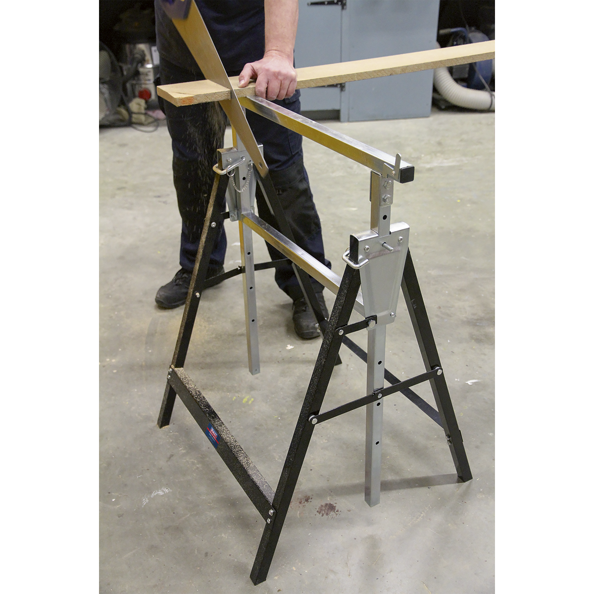 Fold Down Telescopic Trestle 200kg Capacity FDT3