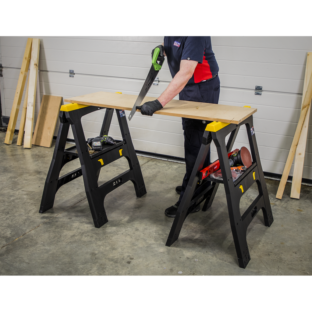 Heavy-Duty Folding Composite Trestle FDT4