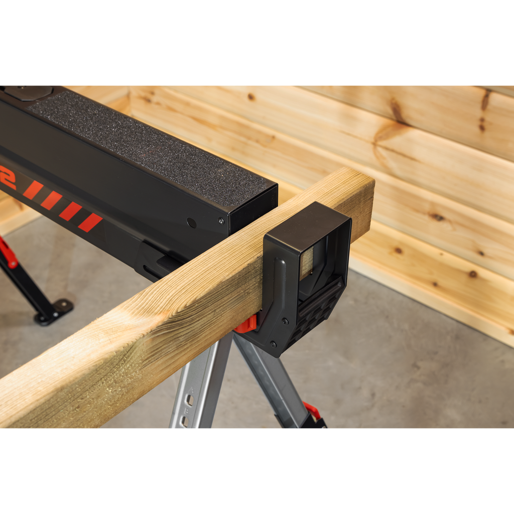 Adjustable Sawhorse Set 2pc FDT52