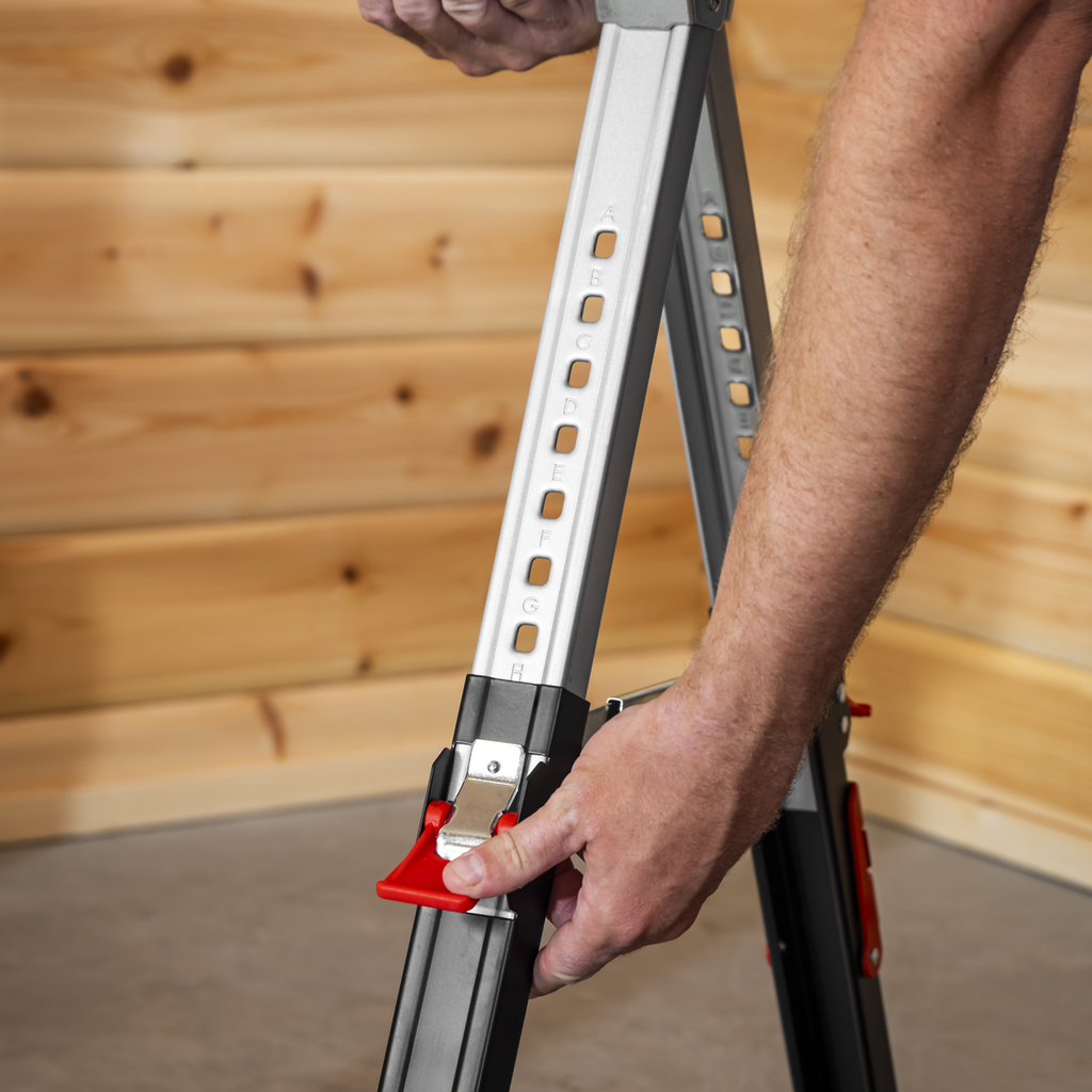 Adjustable Sawhorse Set 2pc FDT52