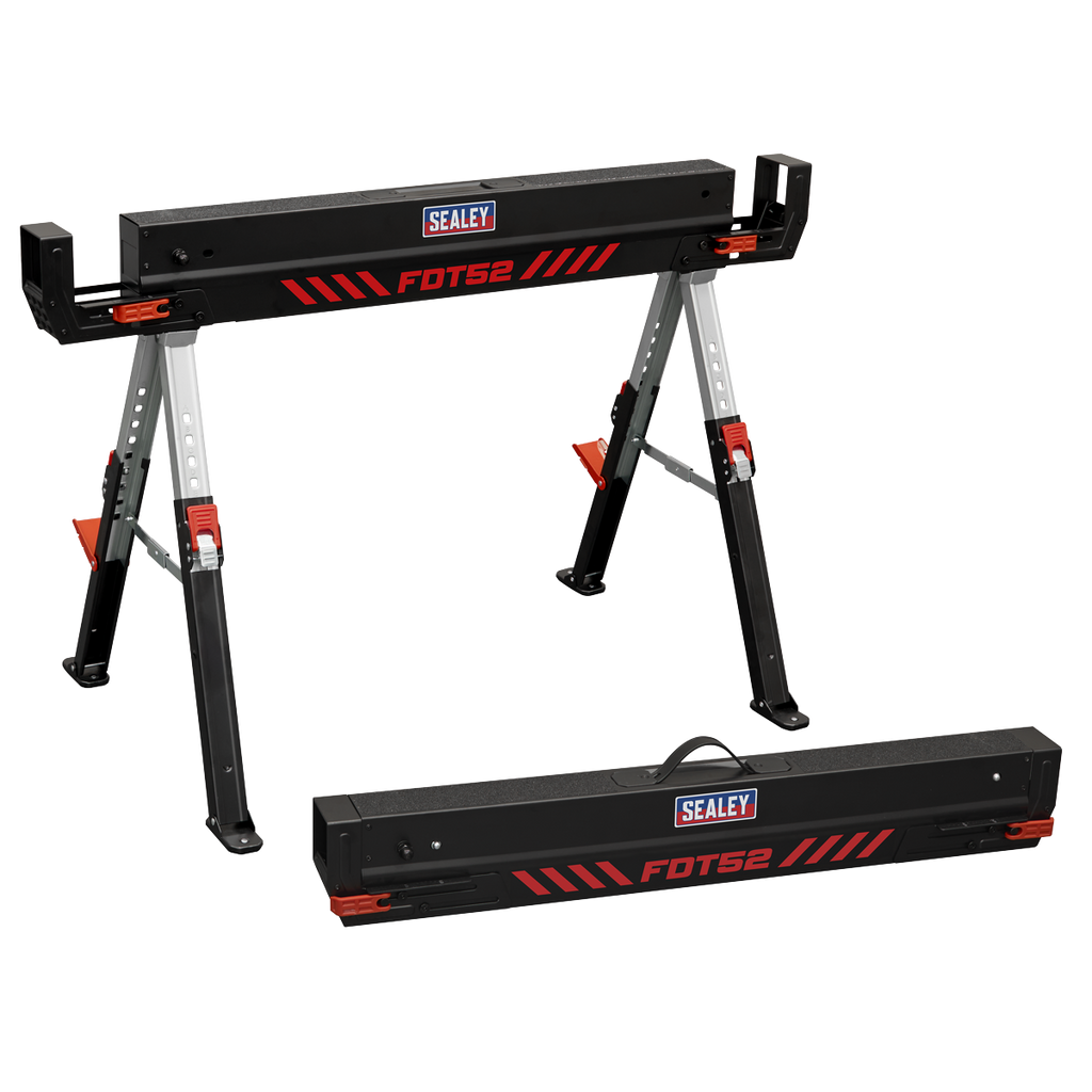 Adjustable Sawhorse Set 2pc FDT52