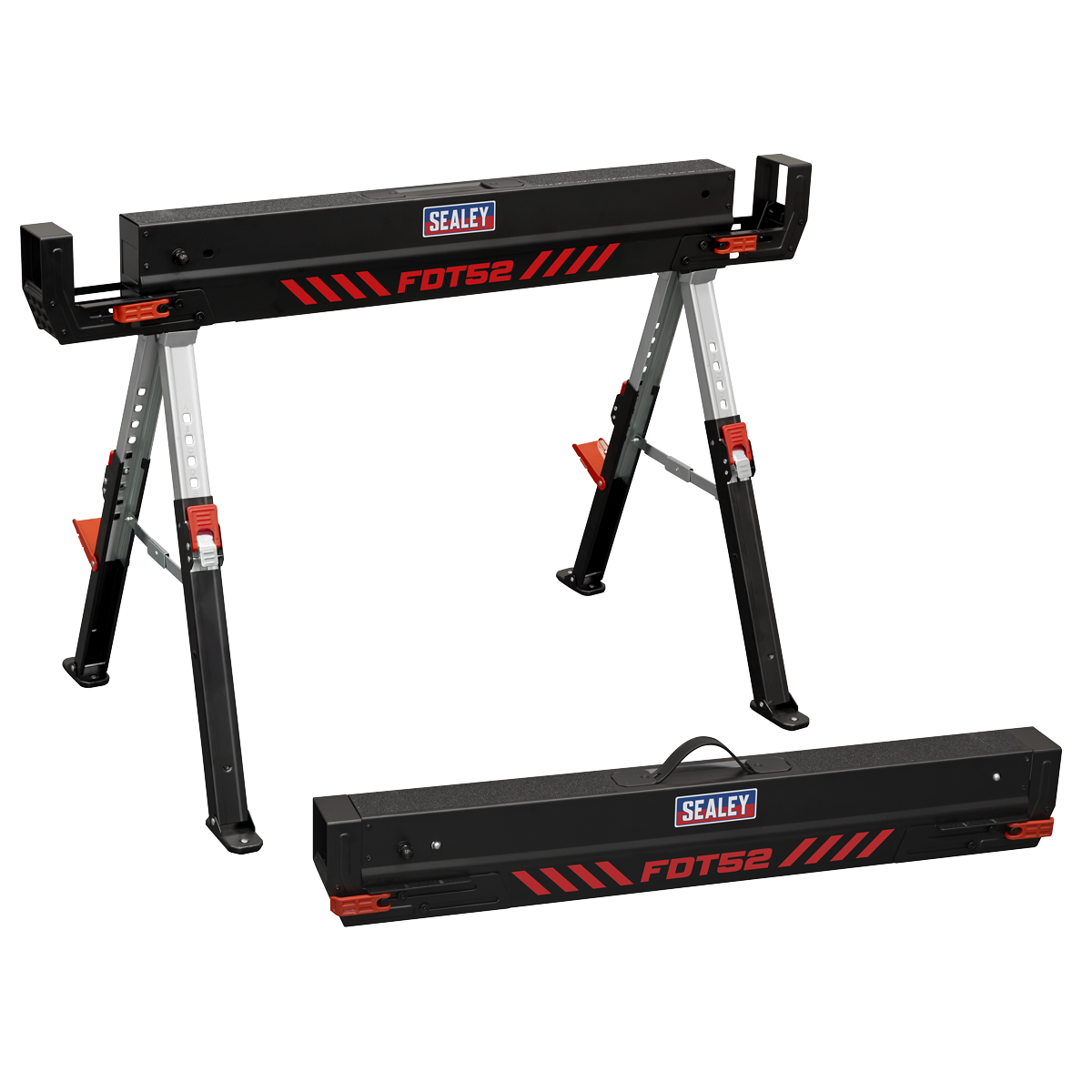 Adjustable Sawhorse Set 2pc FDT52