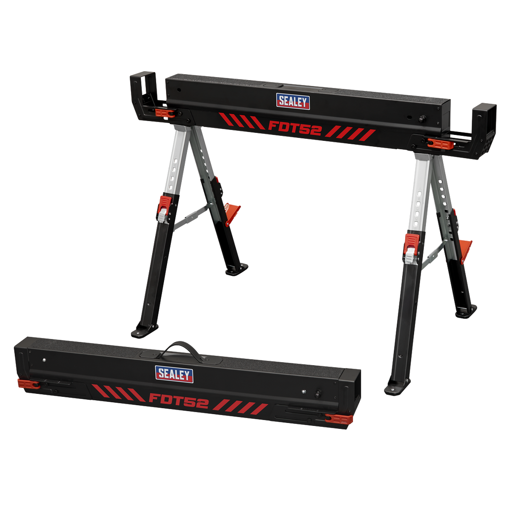 Adjustable Sawhorse Set 2pc FDT52