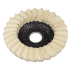 115mm Felt Flap Disc 22mm Bore - Pack of 5 FFD5