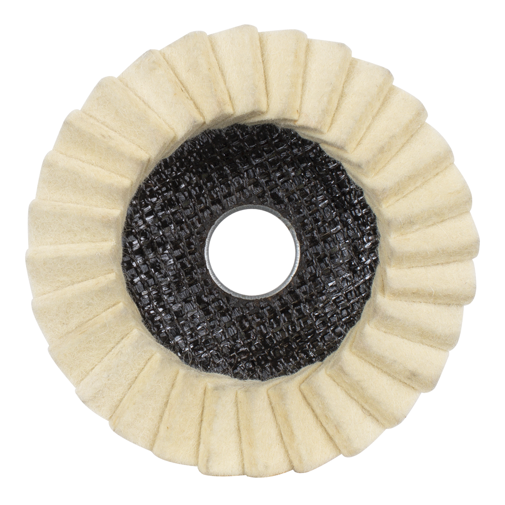 115mm Felt Flap Disc 22mm Bore - Pack of 5 FFD5